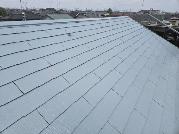 グランセラベストで塗装した柏市H様邸の屋根