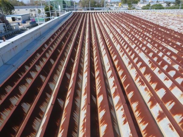 千葉県 野田市 製造工場様 屋根改修 折板屋根をカバー工法 | 柏・松戸 