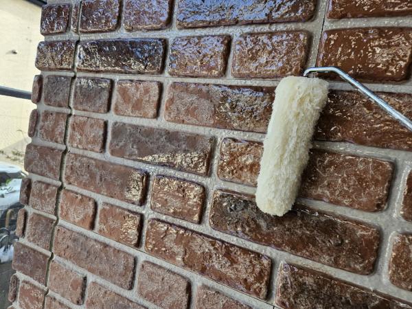 サイディング壁　外壁塗装　サイディングボード　セラコートアクア　UVプロテクトDFクリヤー　直貼り工法　通気工法　シーリング　コーキング　コロニアルNEO　屋根塗装　グランセラベスト