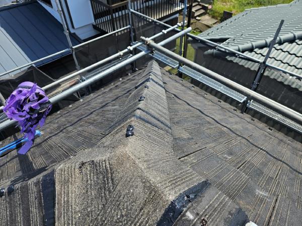 柏市　外壁屋根塗装　シャイン　直貼り工法　サイディング　凍害　モニエル瓦　シーリング