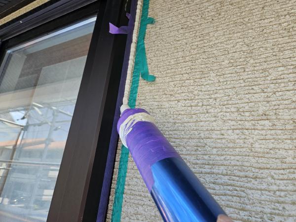 柏市　外壁屋根塗装工事のシャイン　牛久市　セキスイハイム　シーリング工事　先打ち