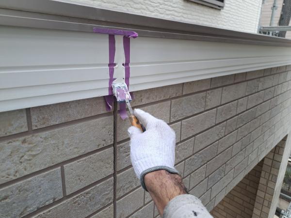 柏市　外壁塗装　屋根改修　屋根リフォーム　サイディング外壁　セラコートアクア　ディプロマットスター　シーリング　コーキング　擬集破断　ハットジョイナー　ボンドブレーカーVカット