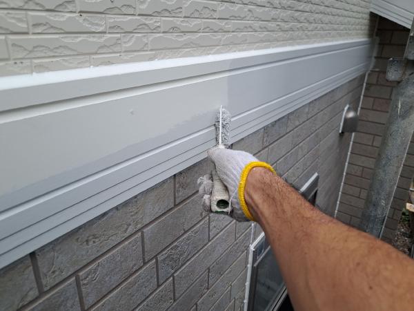 柏市　外壁塗装　屋根改修　屋根リフォーム　サイディング外壁　セラコートアクア　ディプロマットスター　シーリング　コーキング　擬集破断　ハットジョイナー　ボンドブレーカーVカット