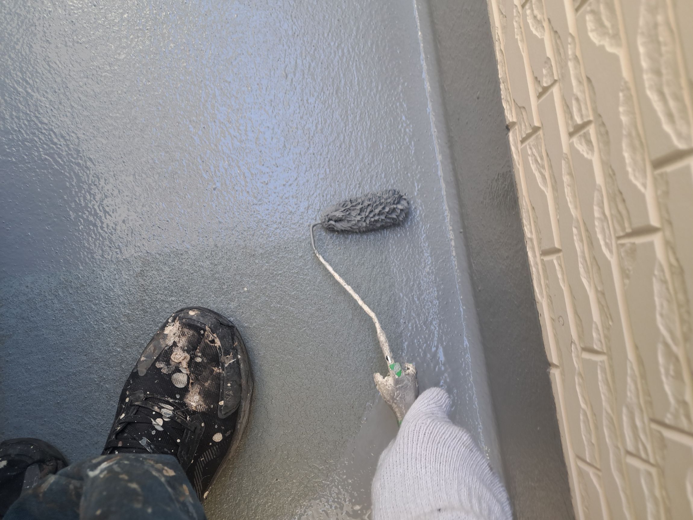 柏市　外壁塗装　屋根改修　屋根リフォーム　サイディング外壁　セラコートアクア　ディプロマットスター　シーリング　コーキング　擬集破断　ハットジョイナー　ボンドブレーカー Vカット