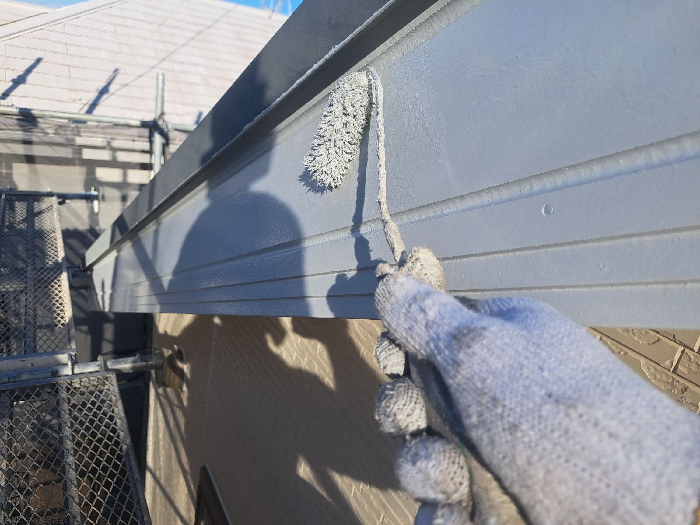 柏市　外壁塗装　屋根改修　屋根リフォーム　サイディング外壁　セラコートアクア　ディプロマットスター　シーリング　コーキング　擬集破断　ハットジョイナー　ボンドブレーカーVカット