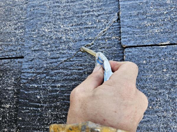 サイディング壁　外壁塗装　サイディングボード　セラコートアクア　UVプロテクトDFクリヤー　直貼り工法　通気工法　シーリング　コーキング　コロニアルNEO　屋根塗装　グランセラベスト