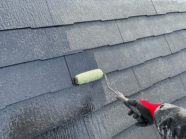 松戸市　屋根塗装　ファインパーフェクトベスト強化シーラー