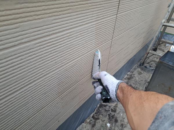 柏市外壁屋根塗装のシャイン　施工事例　サイディング壁　外壁　ディプロマットスター　　コロニアルNEO　屋根リフォーム