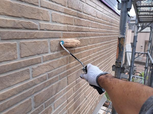 柏市外壁屋根塗装のシャイン　施工事例　サイディング壁　外壁　ディプロマットスター　　コロニアルNEO　屋根リフォーム