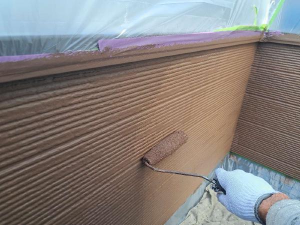 柏市外壁屋根塗装のシャイン　施工事例　サイディング壁　外壁　ディプロマットスター　　コロニアルNEO　屋根リフォーム