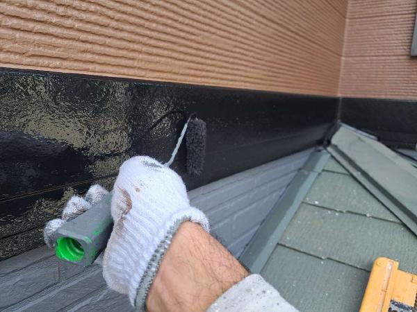 柏市外壁屋根塗装のシャイン　施工事例　サイディング壁　外壁　ディプロマットスター　　コロニアルNEO　屋根リフォーム