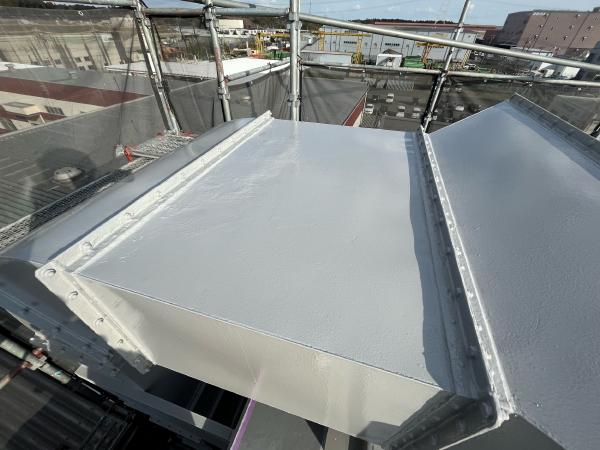 白井市　サニーカラー　大規模修繕工事　屋上防水　外壁塗装　付帯塗装　排気ダクト　