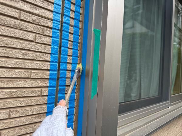 流山市 窯業系サイディング壁 外壁塗装 屋根平板瓦のメンテナンスパーフェクトトップ塗装　平板瓦の屋根　シーリング補修