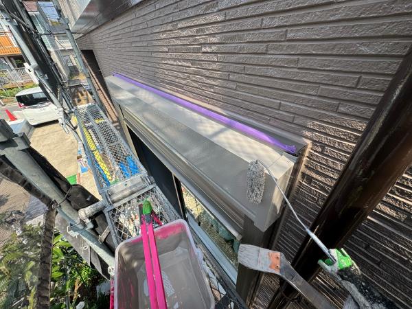 流山市 窯業系サイディング壁 外壁塗装 屋根平板瓦のメンテナンスパーフェクトトップ塗装　平板瓦の屋根　シーリング補修