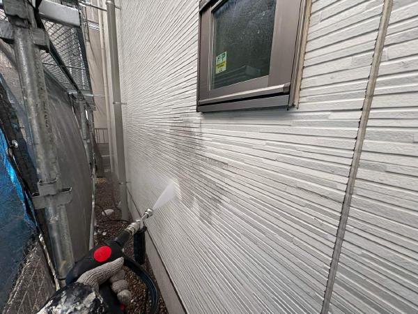 柏市　広島建設セナリオハウス　サイディング　コロニアル