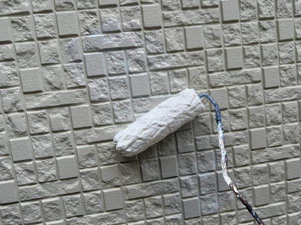 柏市　外壁屋根塗装工事のシャイン　取手市　不二建設　窯業系サイディング　　スーパーセランフレックス　シーリング　後打ち　オートンイクシード