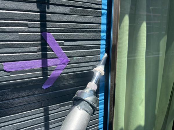 柏市　広島建設セナリオハウス　サイディング　コロニアル　シーリング