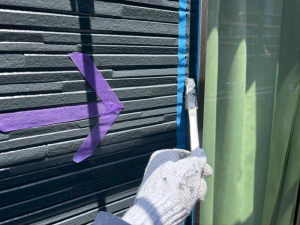 柏市　広島建設セナリオハウス　サイディング　コロニアル　シーリング
