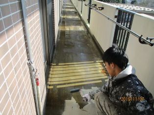 千葉県柏市　福祉施設　介護老人ホーム　防水工事工程