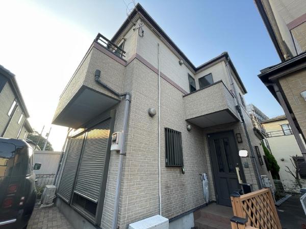 柏市外壁屋根塗装のシャイン　施工事例　サイディング壁　外壁　ディプロマットスター　　コロニアルNEO　屋根リフォーム