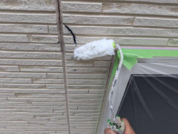 柏市　外壁屋根塗装工事のシャイン　日本ペイントの高耐久塗料ダイヤモンドコートと無機塗料のグランセラベスト　外壁補修