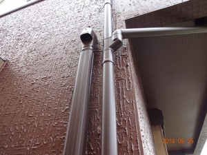 ダイヤモンドコート　雨樋