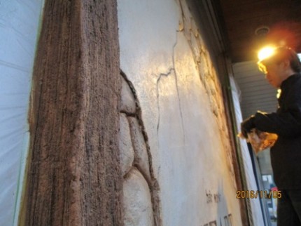 千葉県流山市　美容室モルタル造形塗装