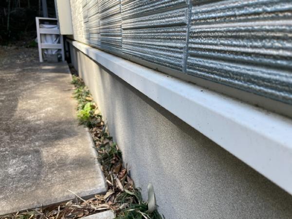 柏市　外壁屋根塗装工事のシャイン　取手市　不二建設　窯業系サイディング　　スーパーセランフレックス　シーリング　後打ち　オートンイクシード