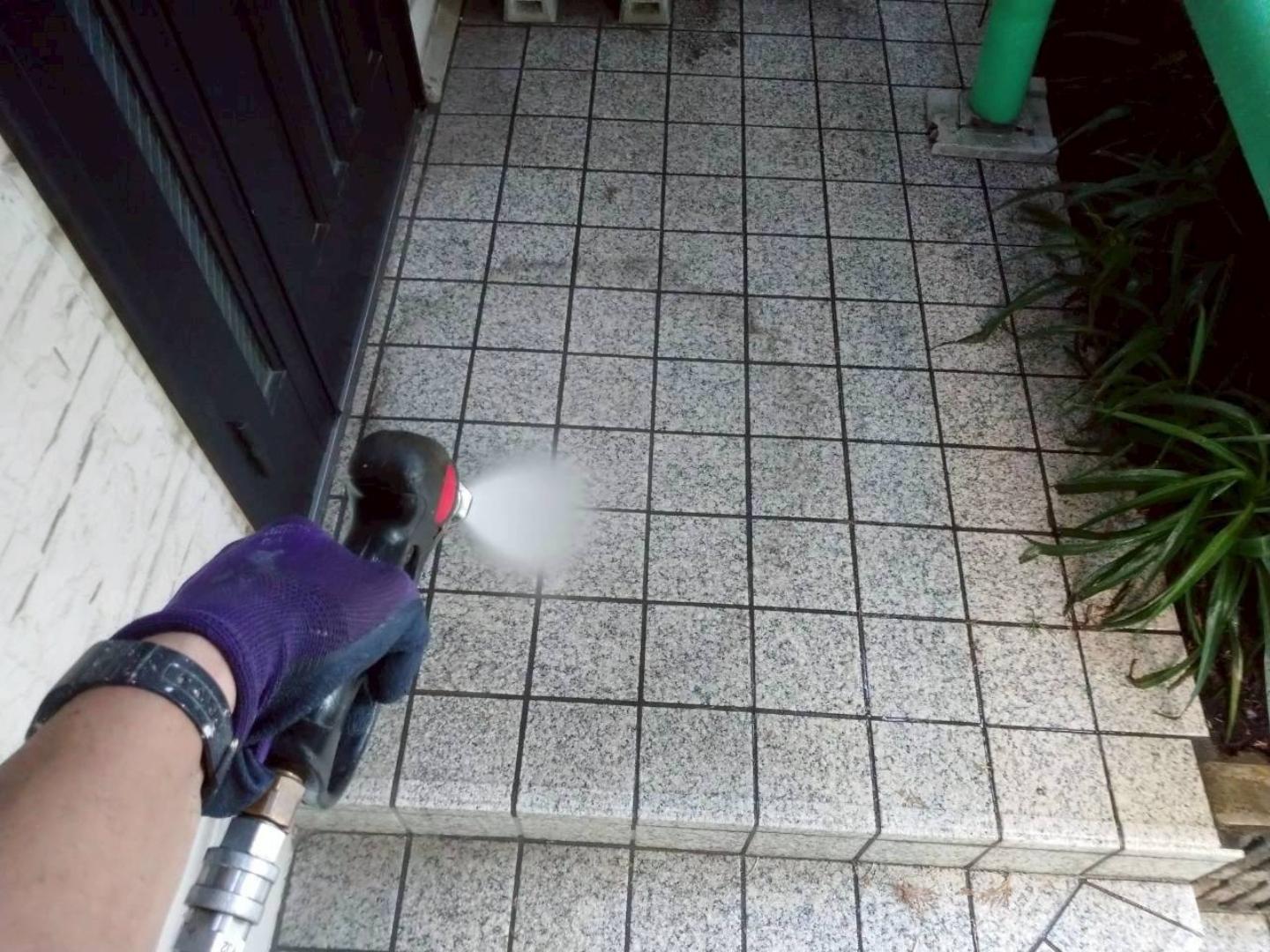 柏市外壁屋根塗装工事のシャイン　東京都文京区　大成建設ハウジング　パルコン　大成パルコン　コンクリート外壁　アステック　弾性塗料　アステックリファイン弾性