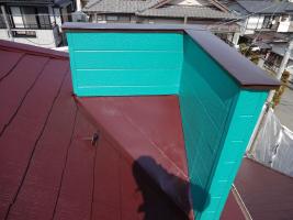 千葉県野田市O様邸の外壁塗装と屋根塗装工程：その他の付帯塗装
