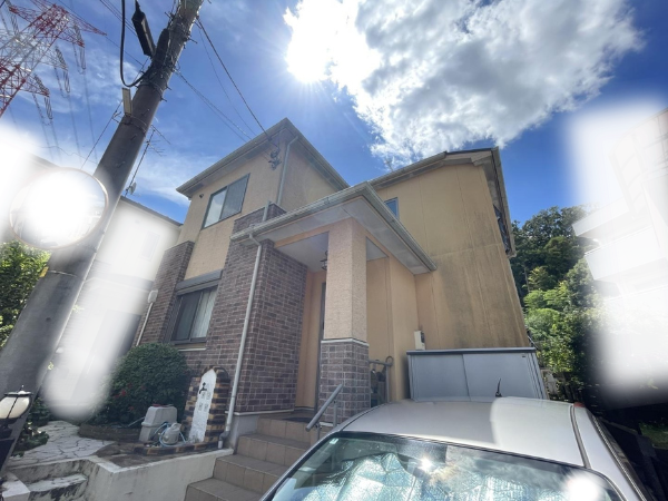 サイディング壁　外壁塗装　サイディングボード　セラコートアクア　UVプロテクトDFクリヤー　直貼り工法　通気工法　シーリング　コーキング　コロニアルNEO　屋根塗装　グランセラベスト