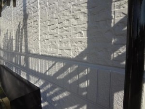 千葉県我孫子市　H様邸　外壁塗装と屋根塗装の外壁の施工後写真