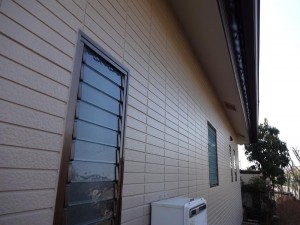 龍ヶ崎市の外壁塗装と屋根塗装の外壁の施工後写真