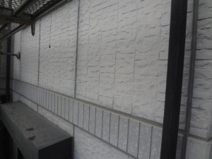 千葉県我孫子市　H様邸　外壁塗装と屋根塗装の外壁の施工前写真