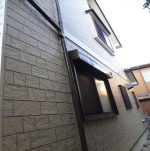 千葉県柏市M様邸の外壁塗装と屋根塗装工程：ブリックシステム