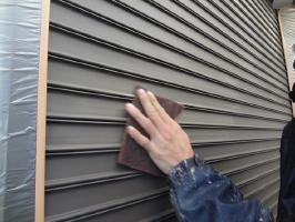 千葉県柏市M様邸の外壁塗装と屋根塗装工程：下処理