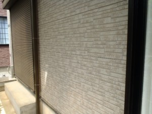 野田市の外壁塗装と屋根塗装の外壁の施工前写真