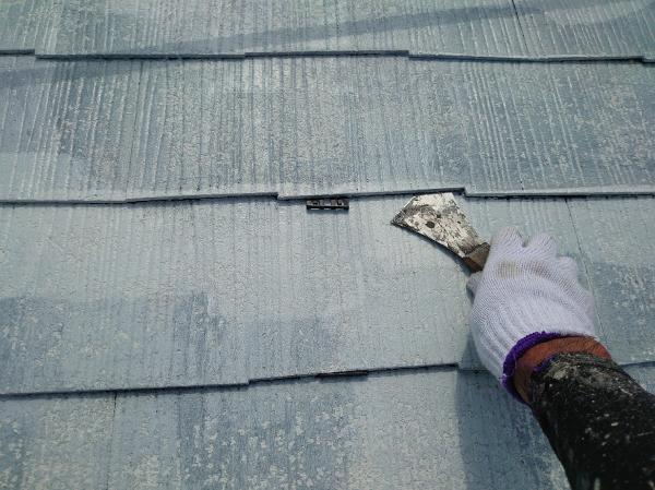 柏市外壁屋根塗装工事のシャイン施工事例タスペーサー設置