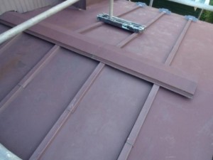 松戸市の外壁塗装と屋根塗装の屋根の施工前写真