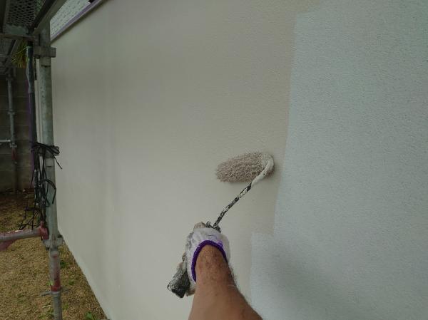 柏市外壁屋根塗装工事のシャイン施工事例