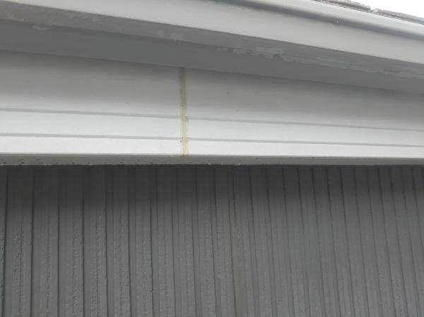 柏市外壁屋根塗装工事のシャイン施工事例付帯補修破風板