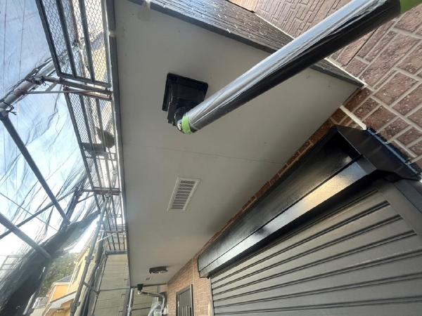 柏市外壁屋根塗装工事のシャイン施工事例サイディングボード貼り替えベランダ