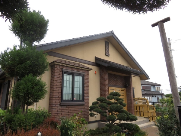 外壁屋根塗装工事のシャイン施工事例野田市ビフォーアフター