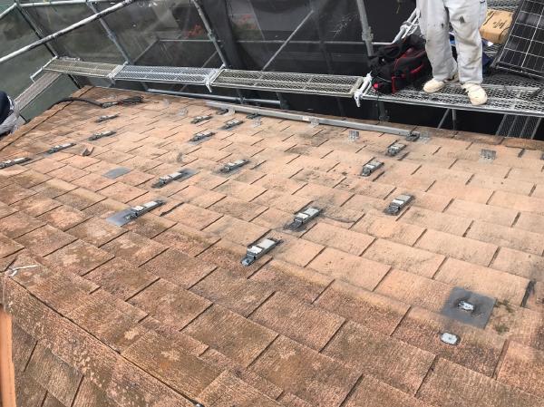 柏市外壁屋根塗装工事のシャイン　屋根リフォーム　屋根カバー　ソーラーパネル　京セラサムライ