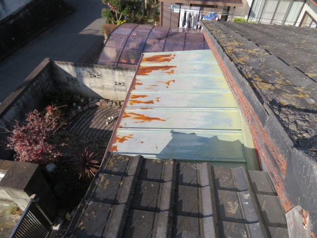さびているトタン屋根は塗装できます
