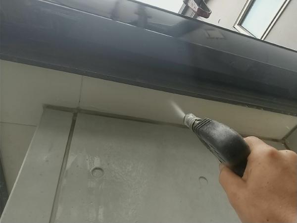 外壁屋根塗装工事のシャイン施工事例高圧洗浄