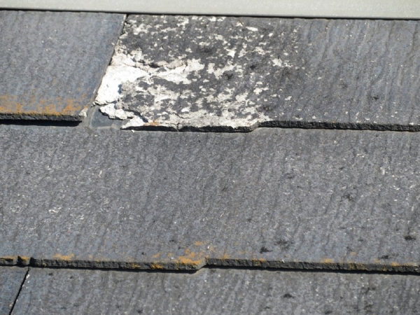 柏市外壁屋根塗装工事のシャイン塗れない屋根パミールコロニアルザルフ