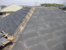 千葉県柏市I様邸の外壁塗装と屋根塗装工程：包みの撤去