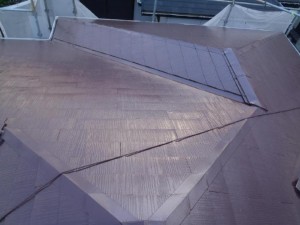 茨城県取手市　M様邸　外壁塗装と屋根塗装の屋根の施工後写真