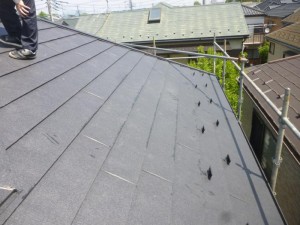 千葉県柏市Ｉ様邸　外壁塗装と屋根塗装の屋根の施工後写真